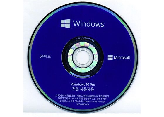 چین اصلی ویندوز 10 حرفه ای 64 بیتی سیستم عامل دی وی دی سیستم عامل تامین کننده
