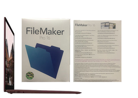 چین FileMaker Pro Relationship Pro 16 HL2C2ZM / FileMaker Pro ویندوز تامین کننده
