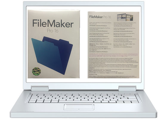 چین MAC چندین پرونده FileMaker Pro 16 بسته جعبه خرده فروشی واقعی تامین کننده