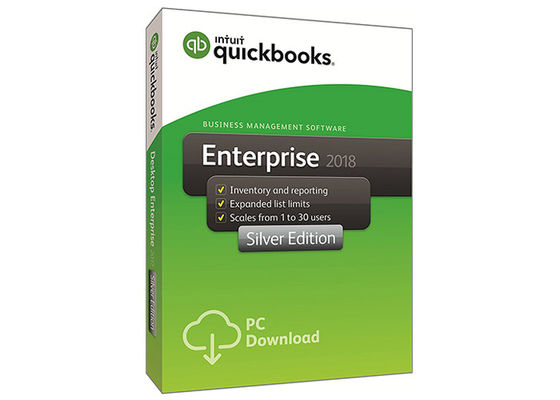 چین نسخه کامل QuickBooks Desktop Enterprise 2018 Silver Edition 30 دانلود نرم افزار کاربر تامین کننده