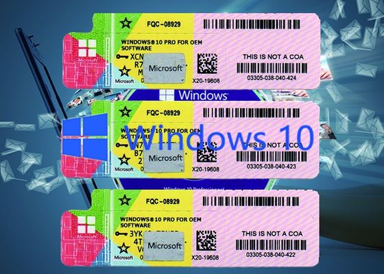 چین ویندوز 10 نرم افزار Key Key Product 64BIT Multi Language، Windows 10 Pro Keycode تامین کننده