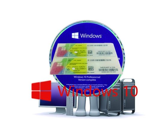 چین 100٪ کلیدهای سریال Windows 10 Product Key 64 Bit نسخه کامل نسخه آنلاین فعال سازی ، ویندوز 10 Pro Coa Sticker تامین کننده