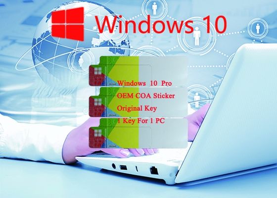 چین 100٪ Original Win 10 Pro COA Sticker Online فعال سازی FQC قابل برنامه ریزی واقعی تامین کننده