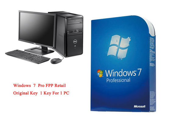 چین MS Windows 7 Pro Pack Online سیستم های 64 بیتی FPP Retail واقعی را فعال کنید تامین کننده