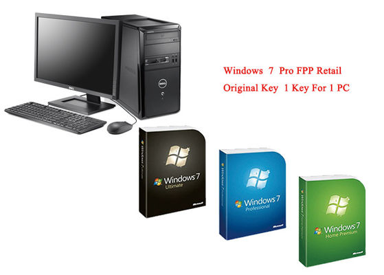 چین Microsoft Windows 7 Pro Pack Online فعال سازی FQC قابل برنامه ریزی FPP Retail واقعی تامین کننده