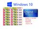 نسخه 1703 سیستم اطلاعات نسخه اصلی Windows 10 Pro Oem / Coa Sticker / Fpp چند زبانه نسخه تامین کننده