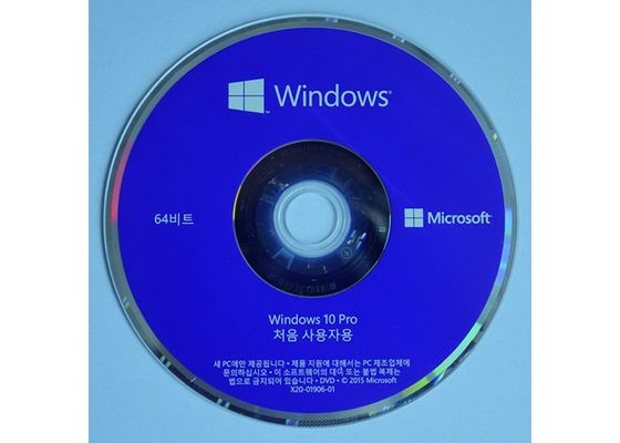 چین نسخه کامل نسخه نصب شده Microsoft Windows 10 Pro Dvd Multi Language تامین کننده