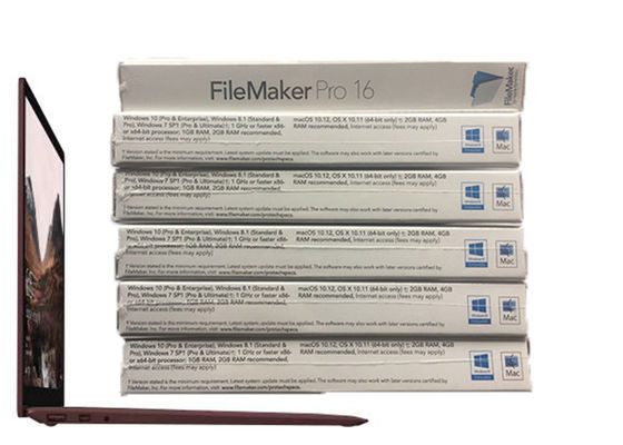 چین 100٪ اصلی FileMaker Pro 16 Retail Box Package HL2C2ZM / A برای MAC تامین کننده