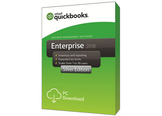 چین 1-30 User QuickBooks Desktop 2017 / QuickBooks Desktop Enterprise 2018 تامین کننده