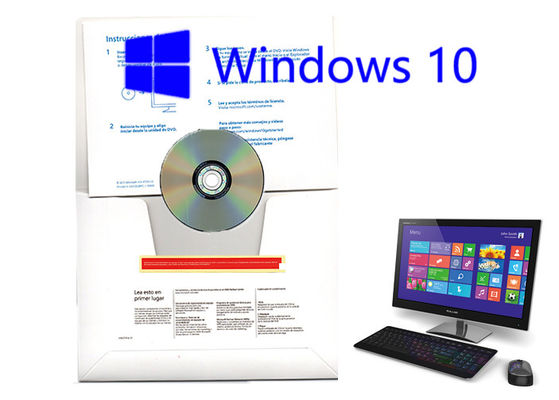 چین نرم افزار رایانه Windows 10 Pro OEM Sticker 64 بیت کلید حرفه ای با OEM نسخه اسپانیایی تامین کننده